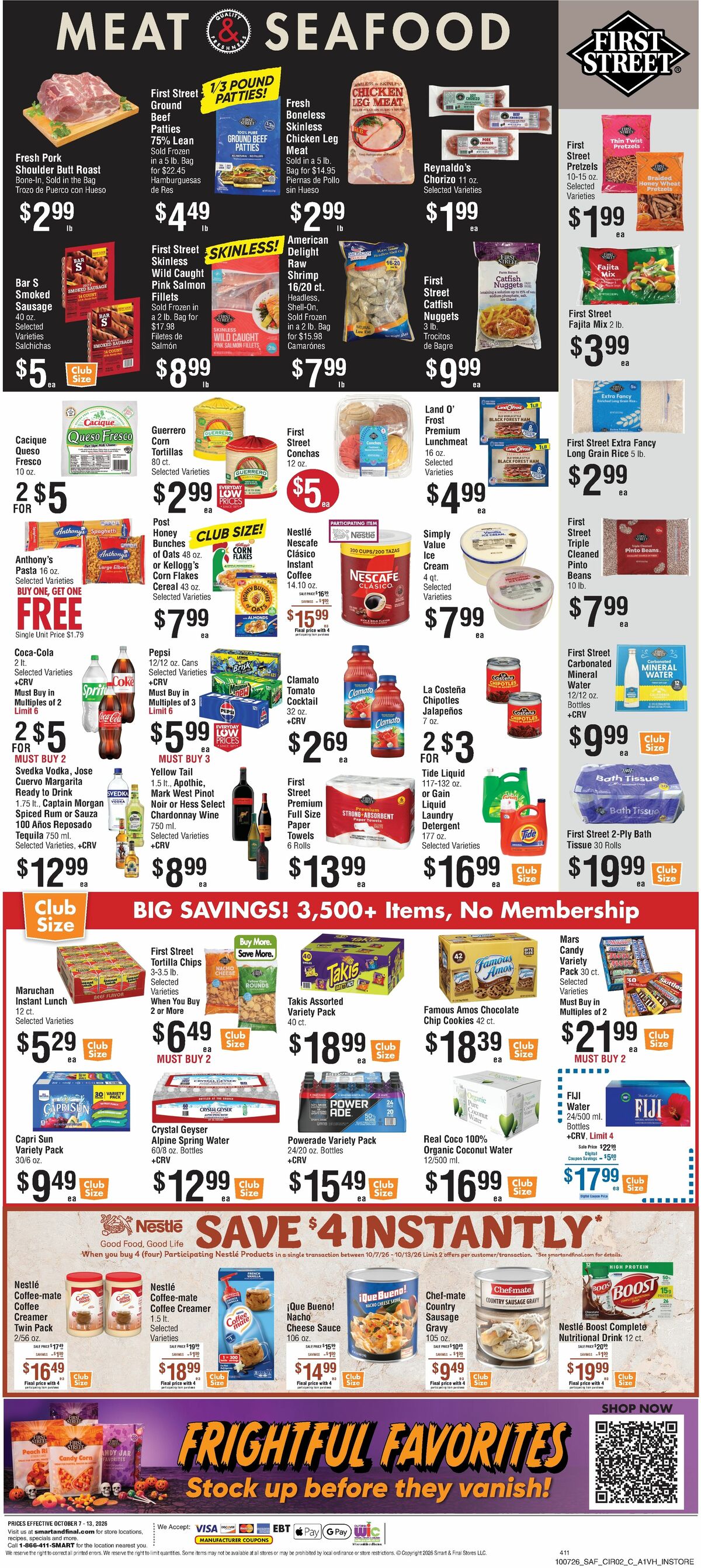 Smart & Final Weekly Ad from October 7