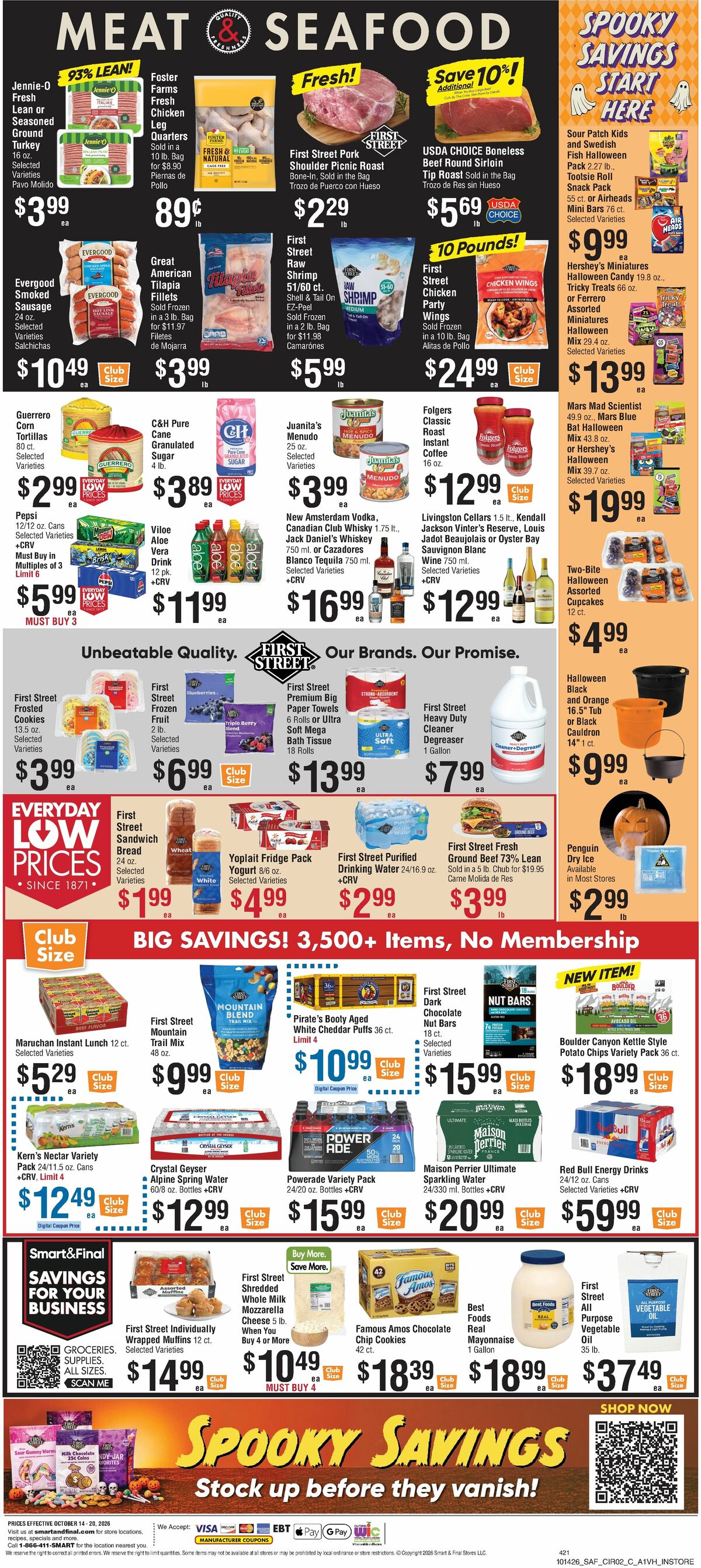 Smart & Final Weekly Ad from October 14