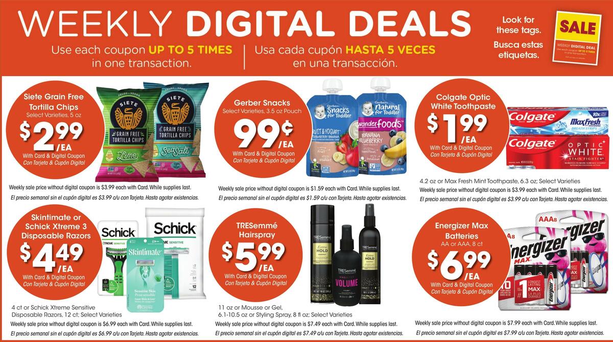 Smith's Weekly Ad from April 19