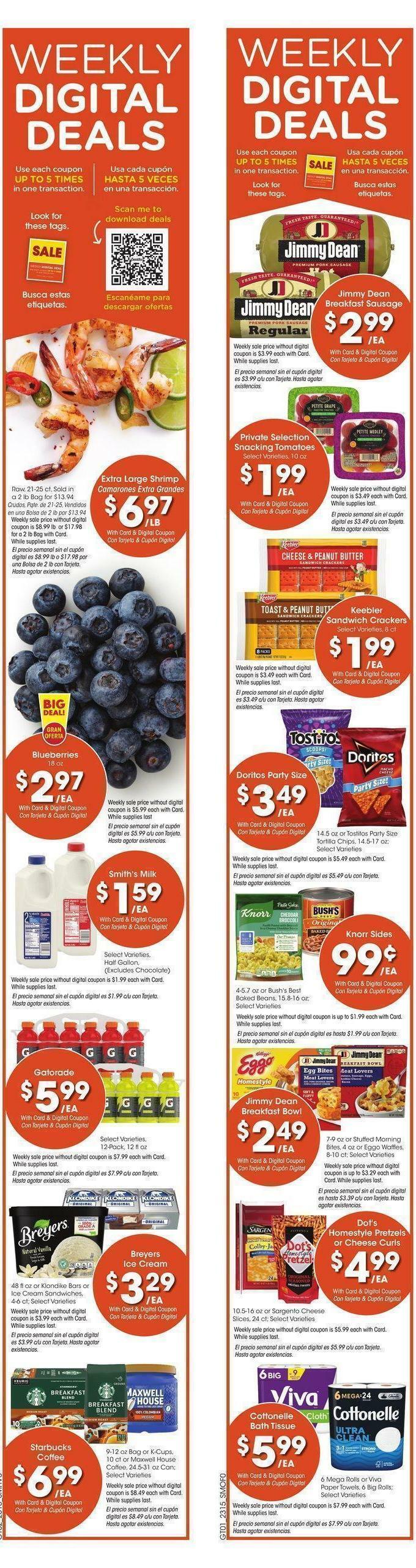 Smith's Weekly Ad from May 10
