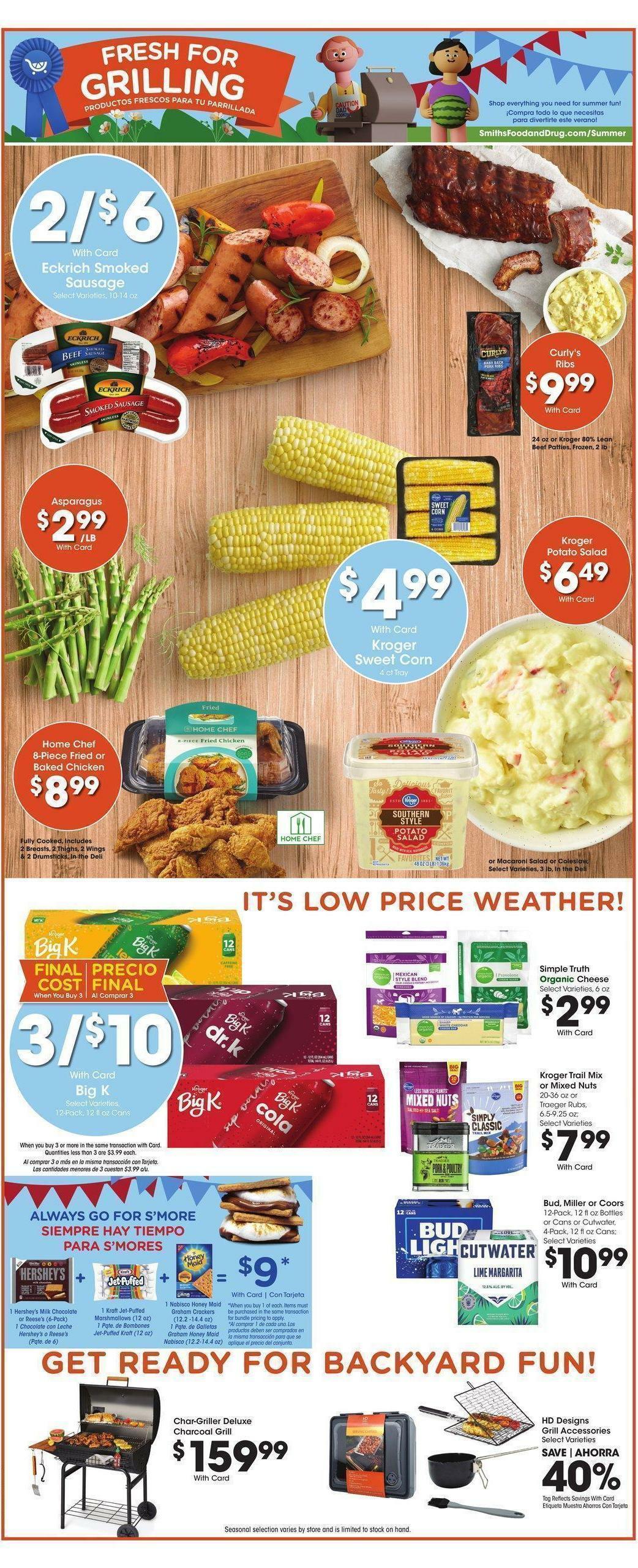 Smith's Weekly Ad from May 17