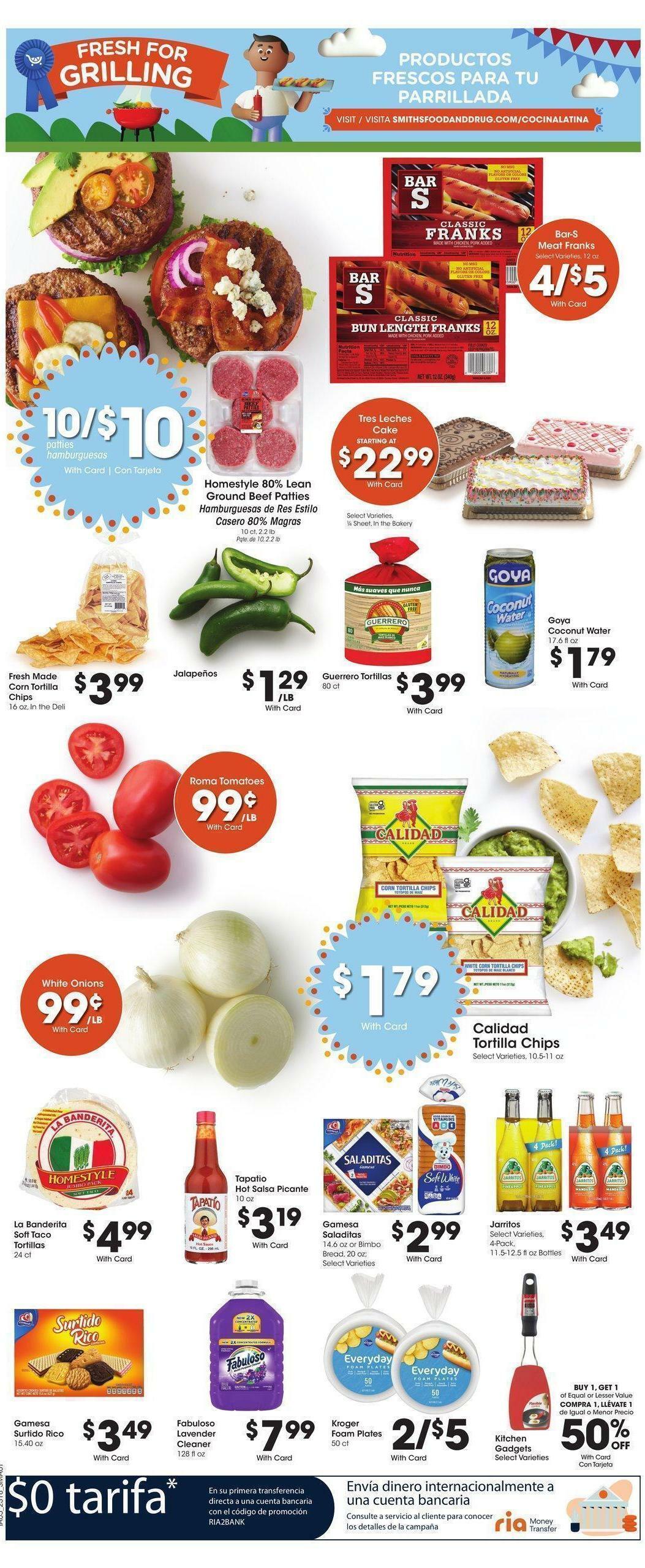 Smith's Weekly Ad from May 31