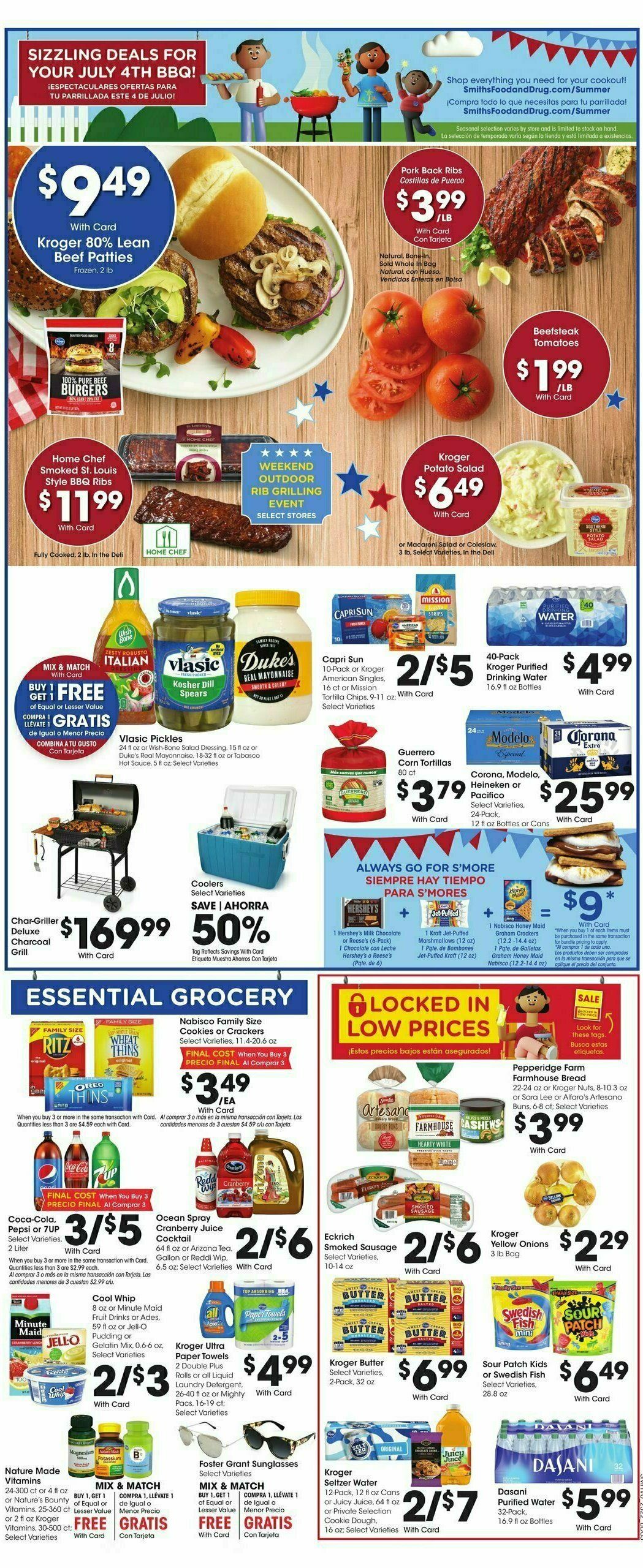 Smith's Weekly Ad from June 28