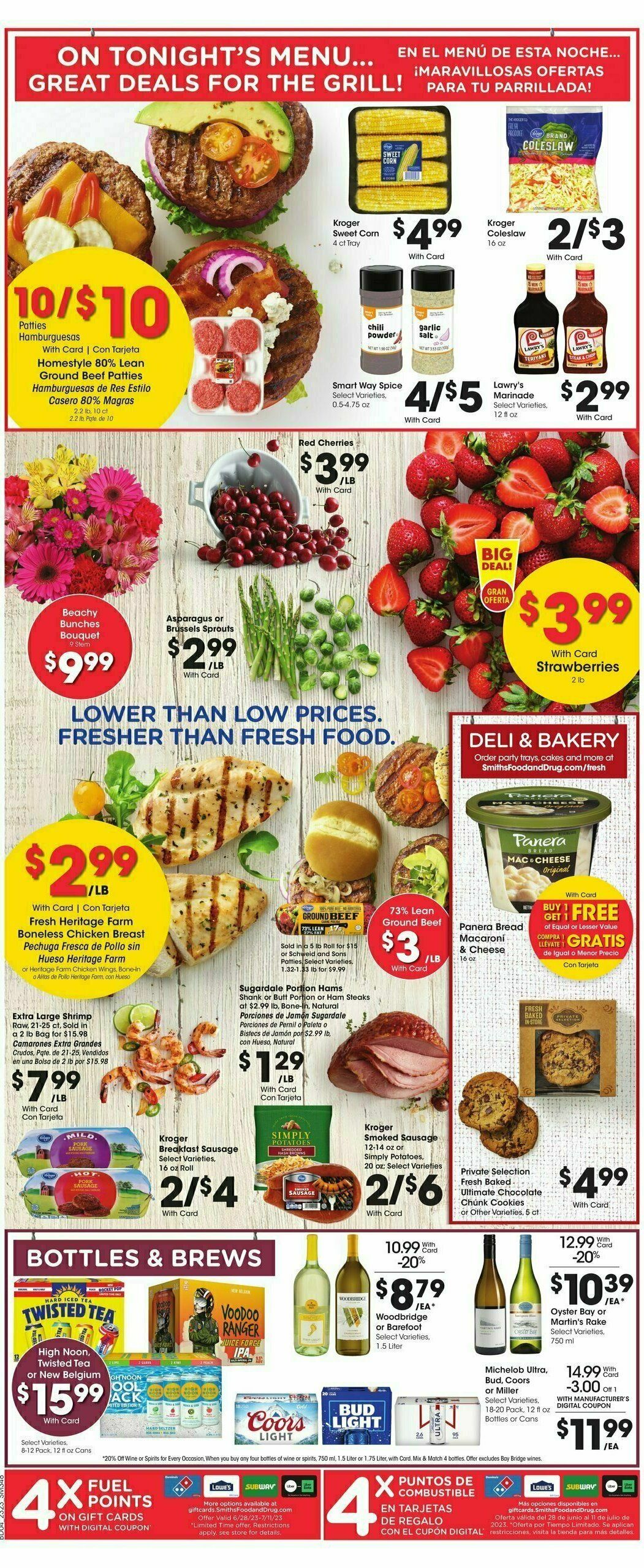 Smith's Weekly Ad from July 5