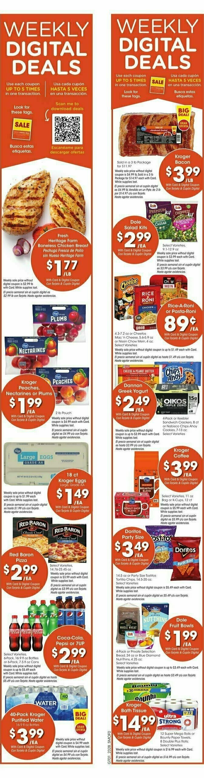 Smith's Weekly Ad from August 9