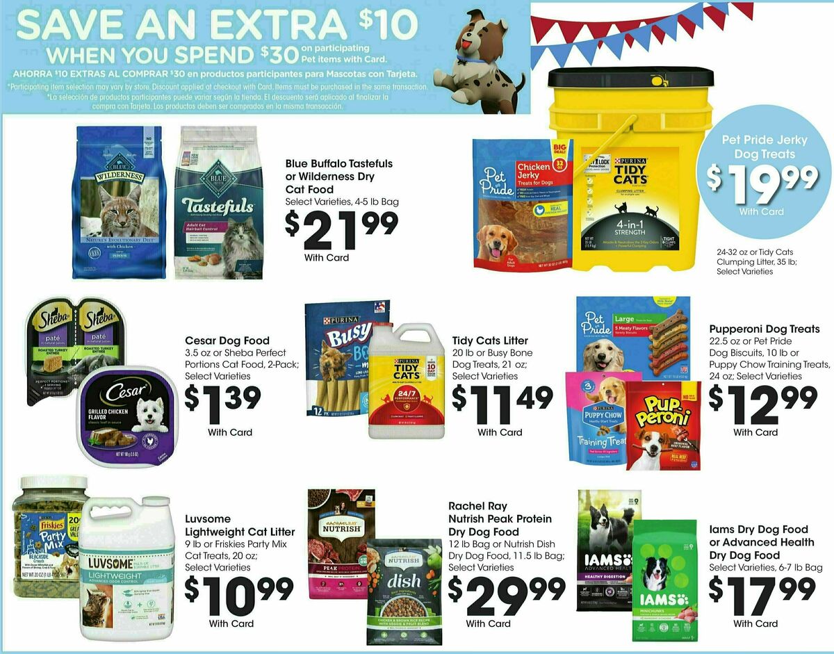 Smith's Weekly Ad from August 9