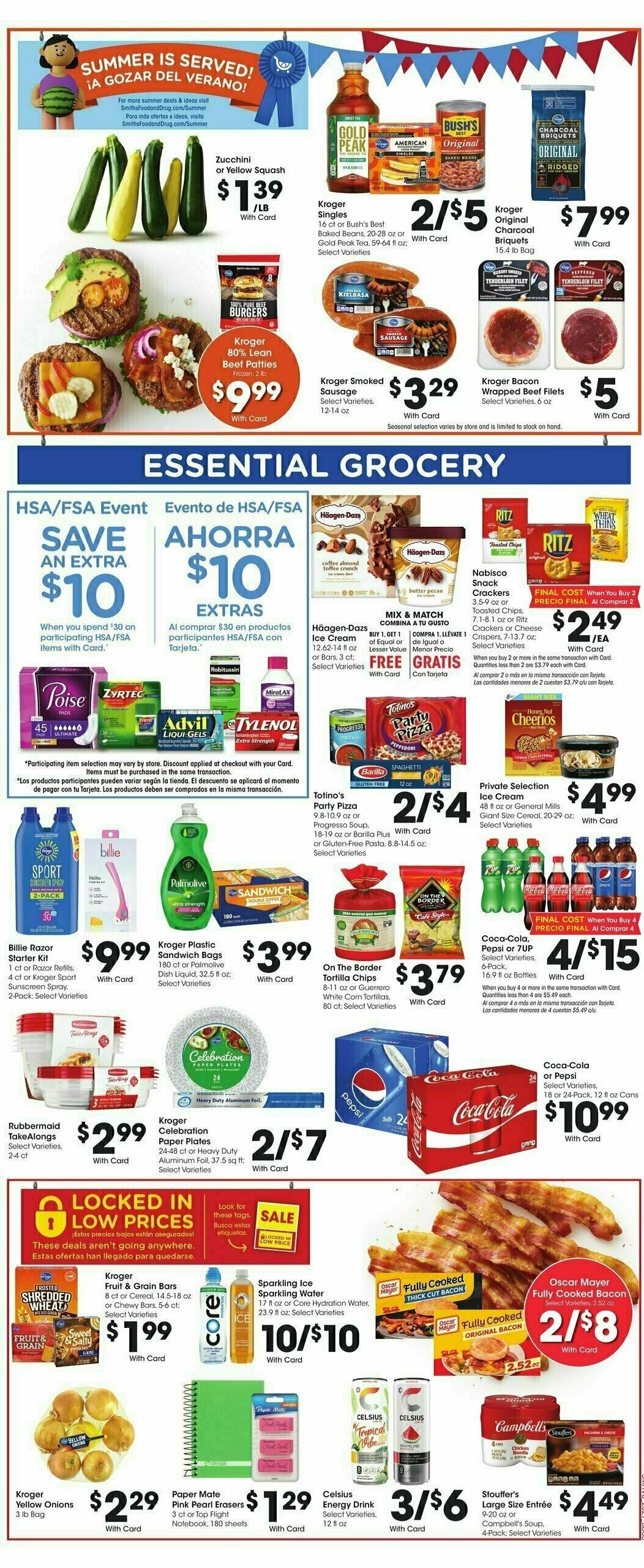 Smith's Weekly Ad from August 16