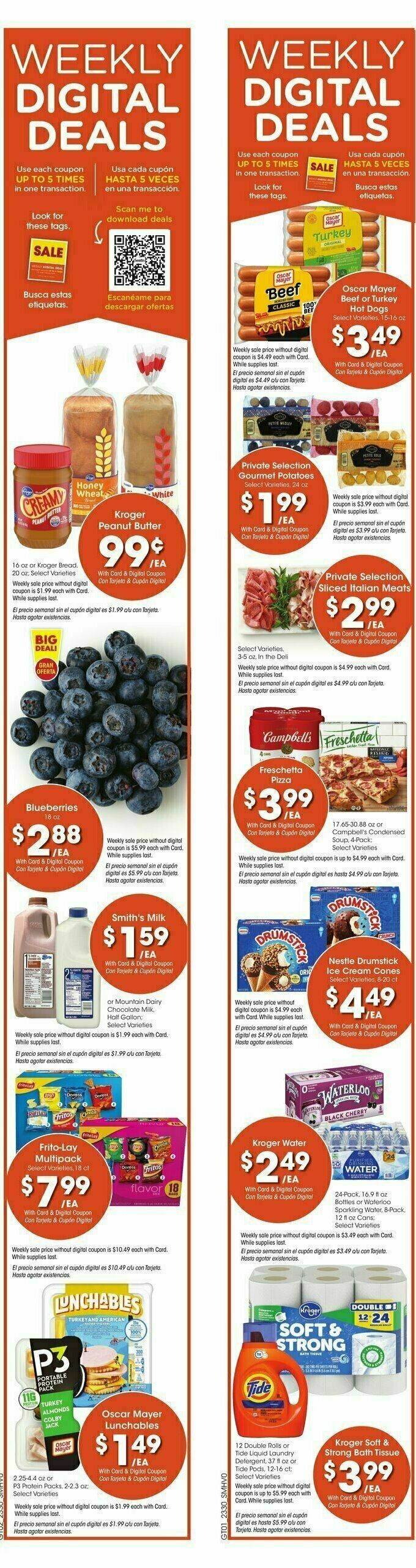 Smith's Weekly Ad from August 23