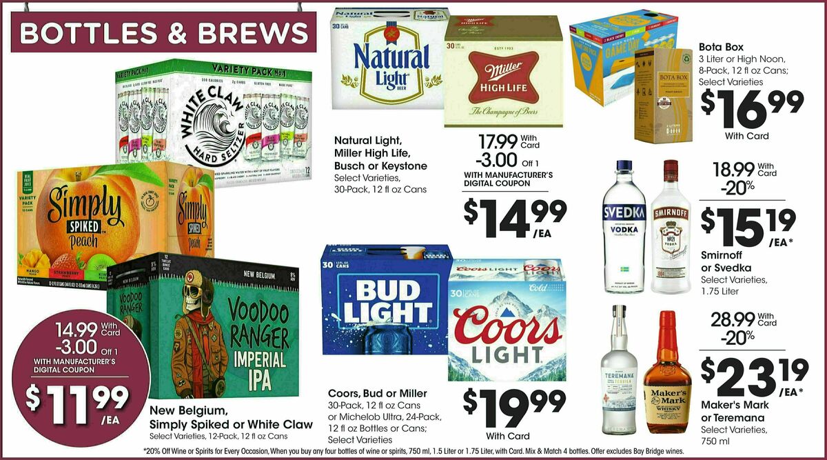 Smith's Weekly Ad from August 30