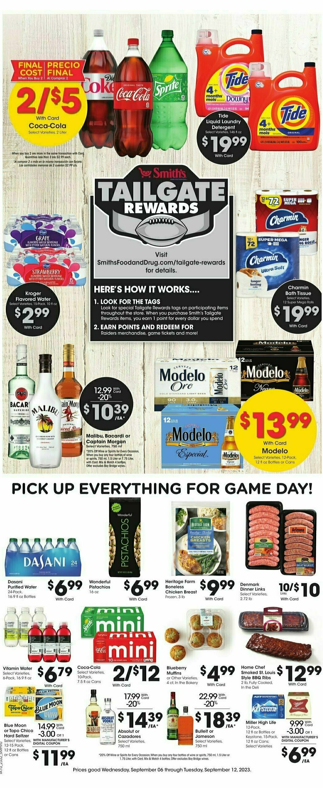 Smith's Weekly Ad from September 6