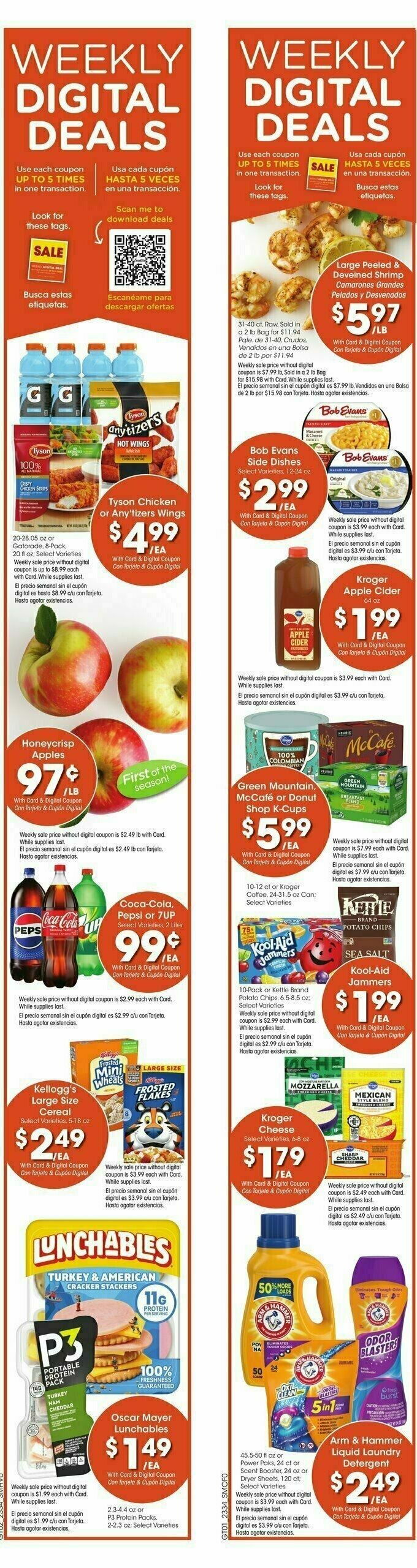 Smith's Weekly Ad from September 20