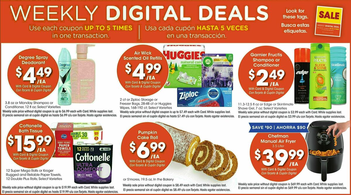 Smith's Weekly Ad from September 20