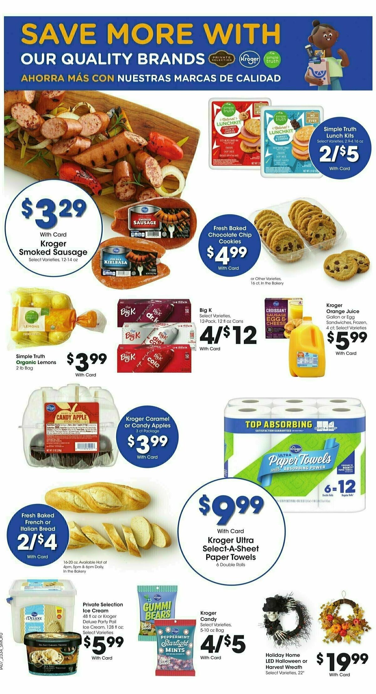 Smith's Weekly Ad from September 20