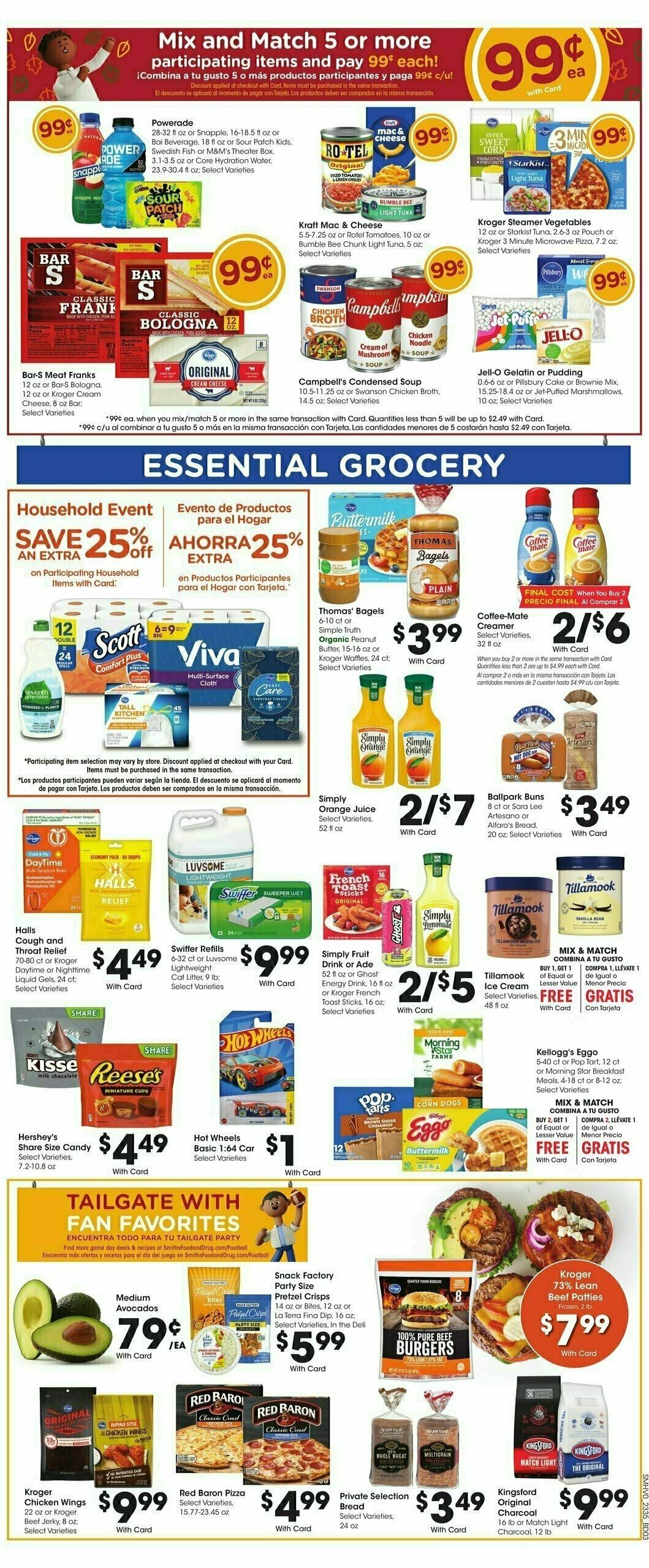 Smith's Weekly Ad from September 27