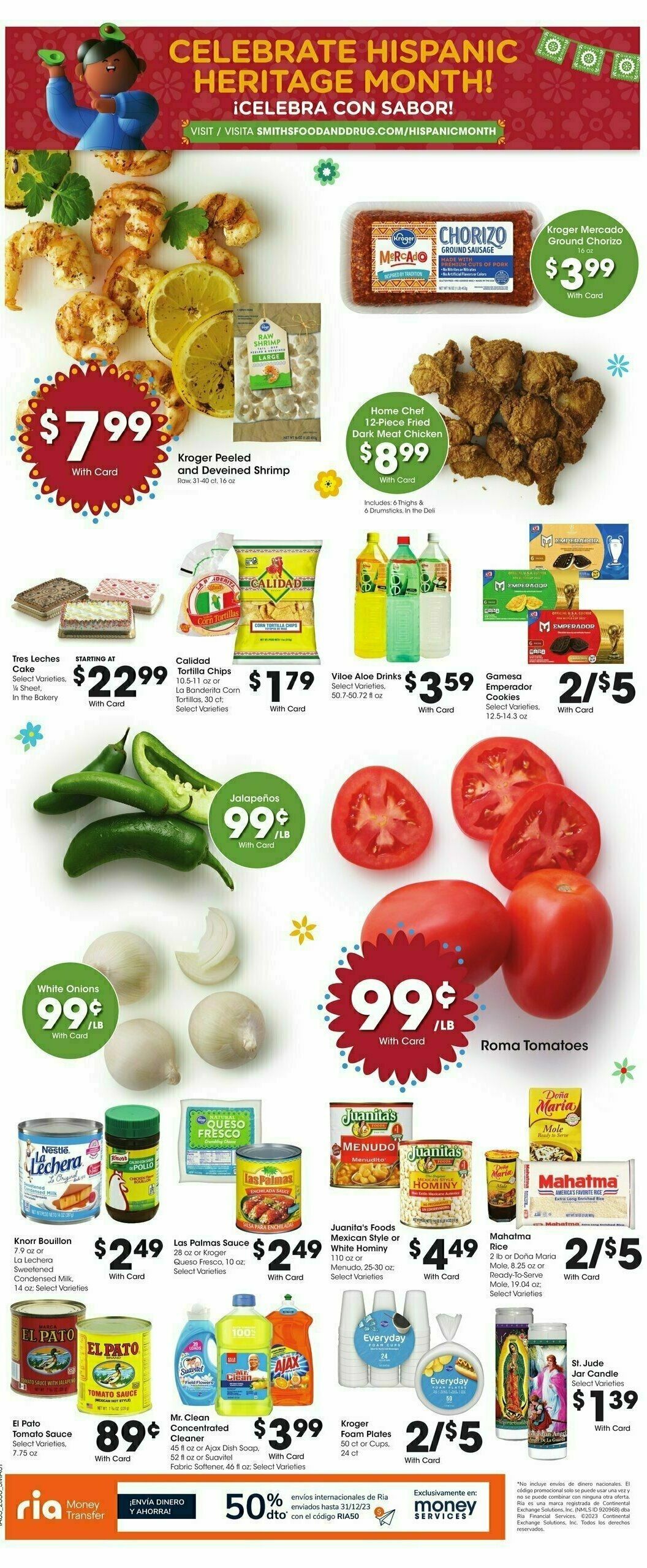 Smith's Weekly Ad from October 4