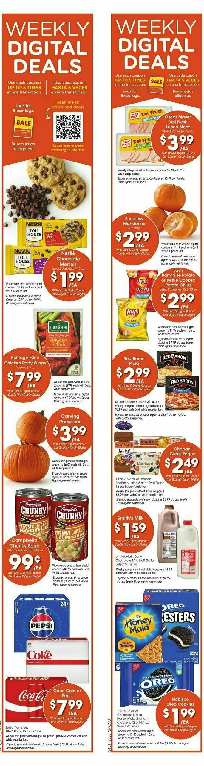Smith's Weekly Ad from October 4