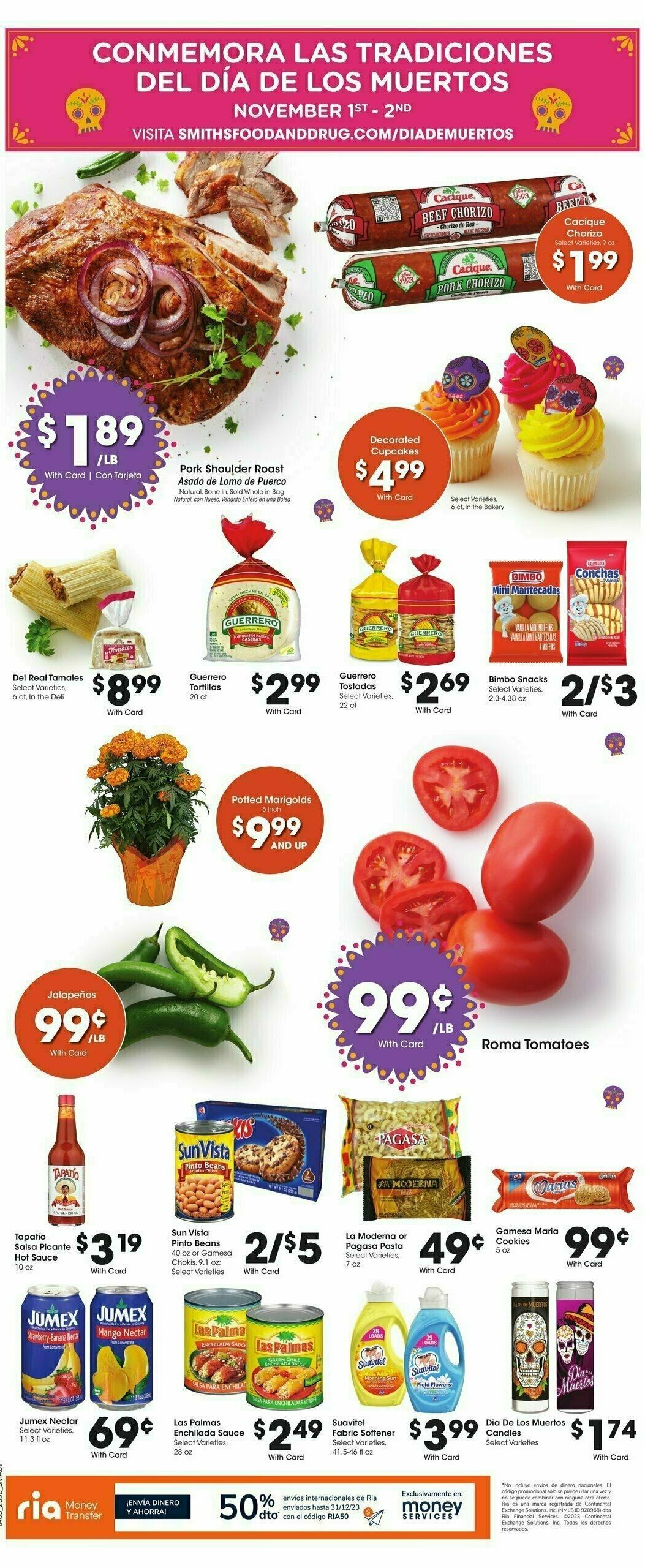Smith's Weekly Ad from October 18