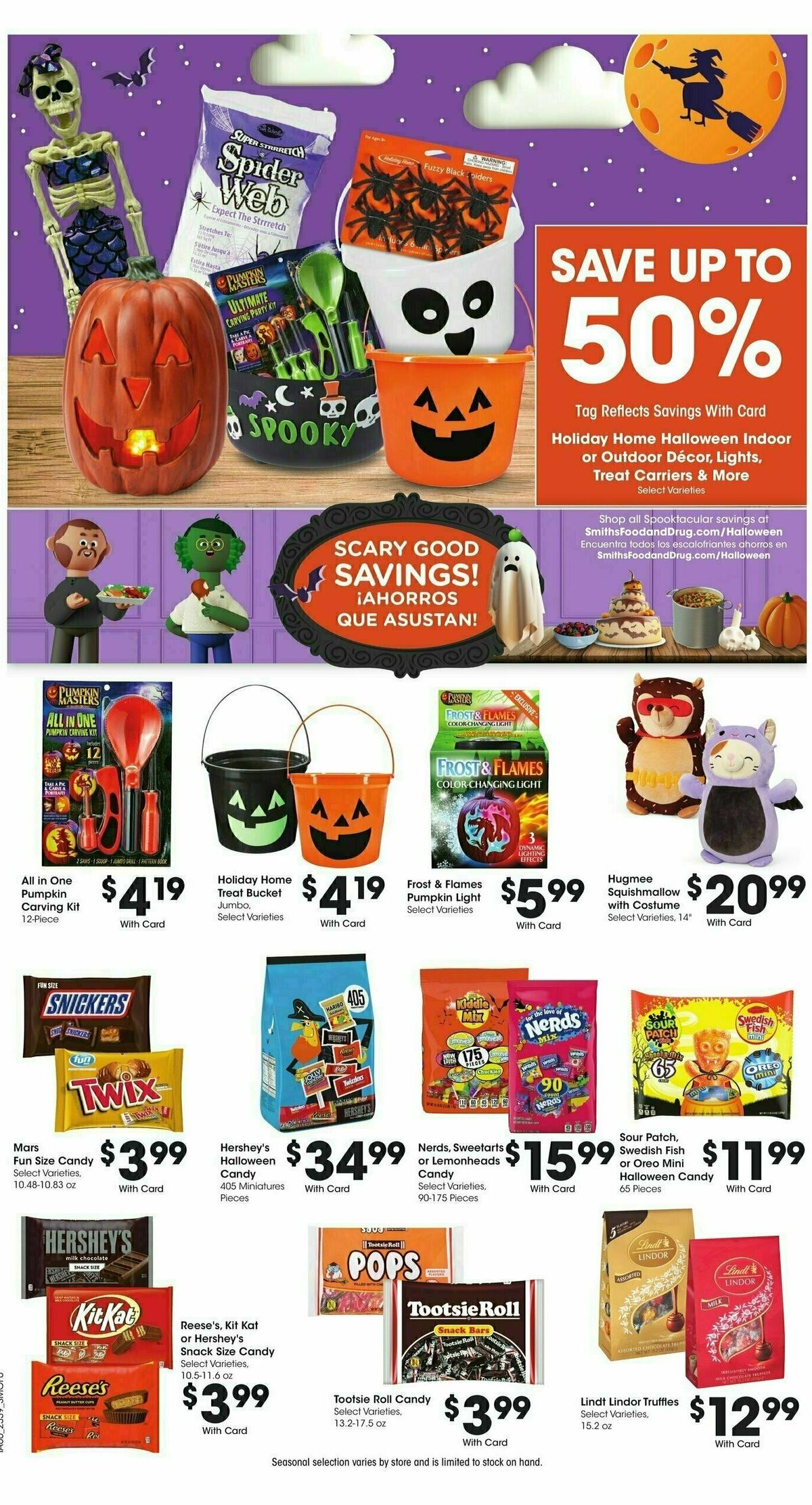 Smith's Weekly Ad from October 25