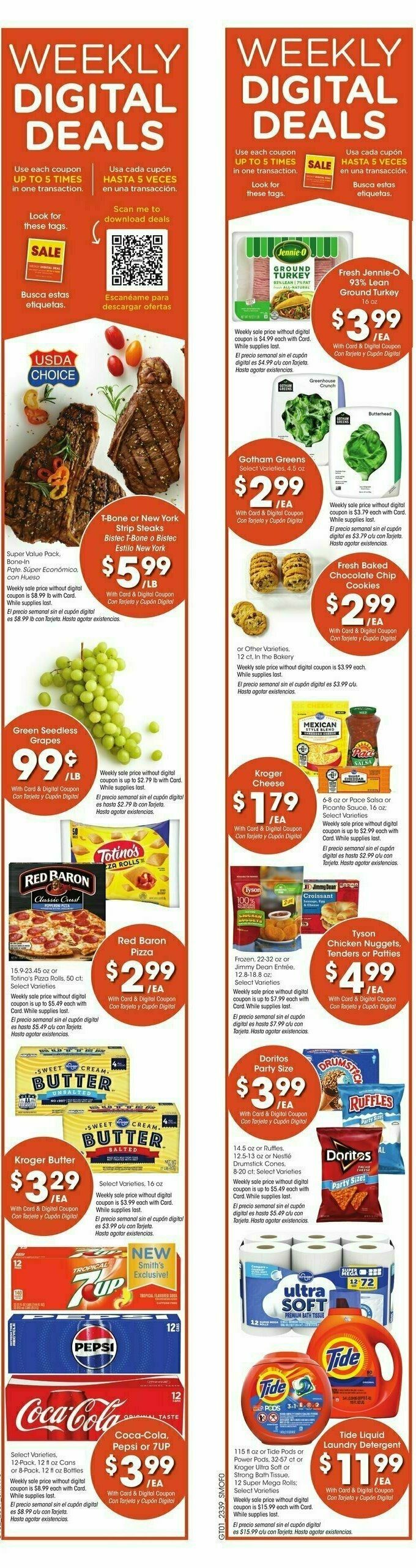 Smith's Weekly Ad from October 25