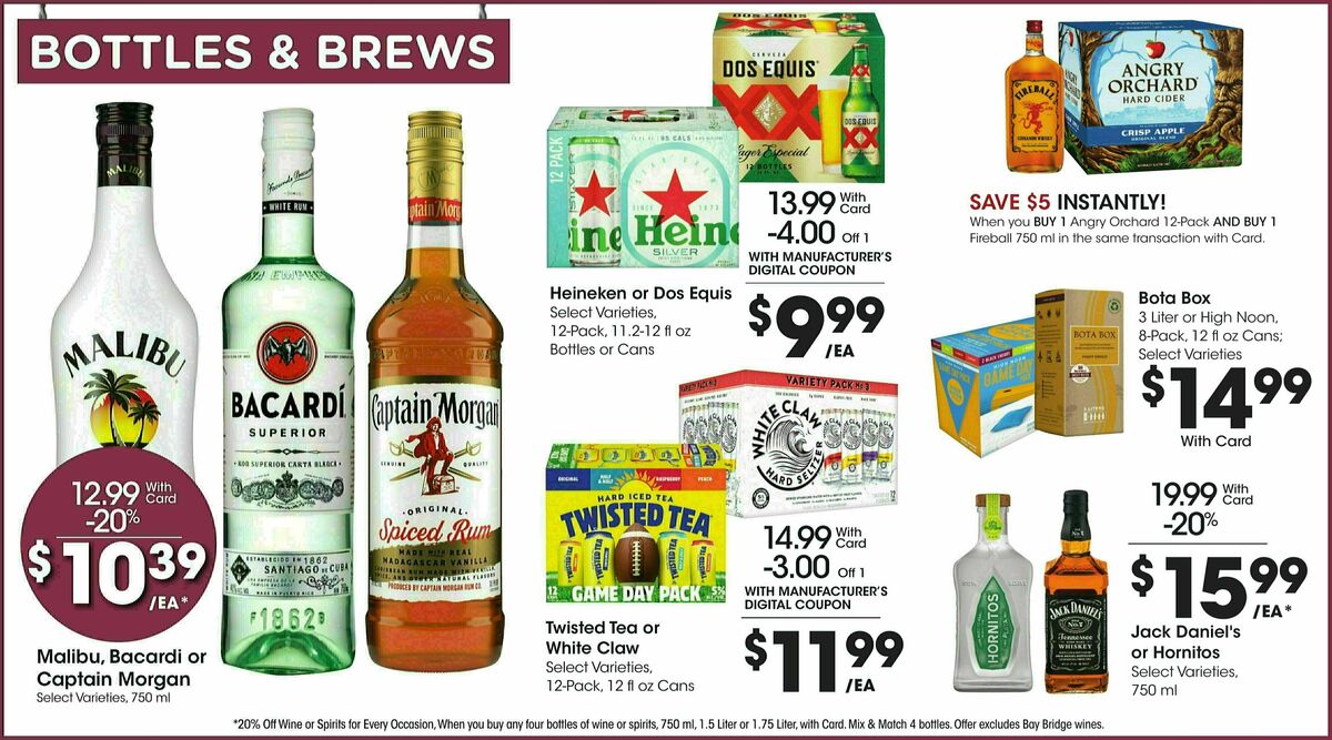 Smith's Weekly Ad from October 25