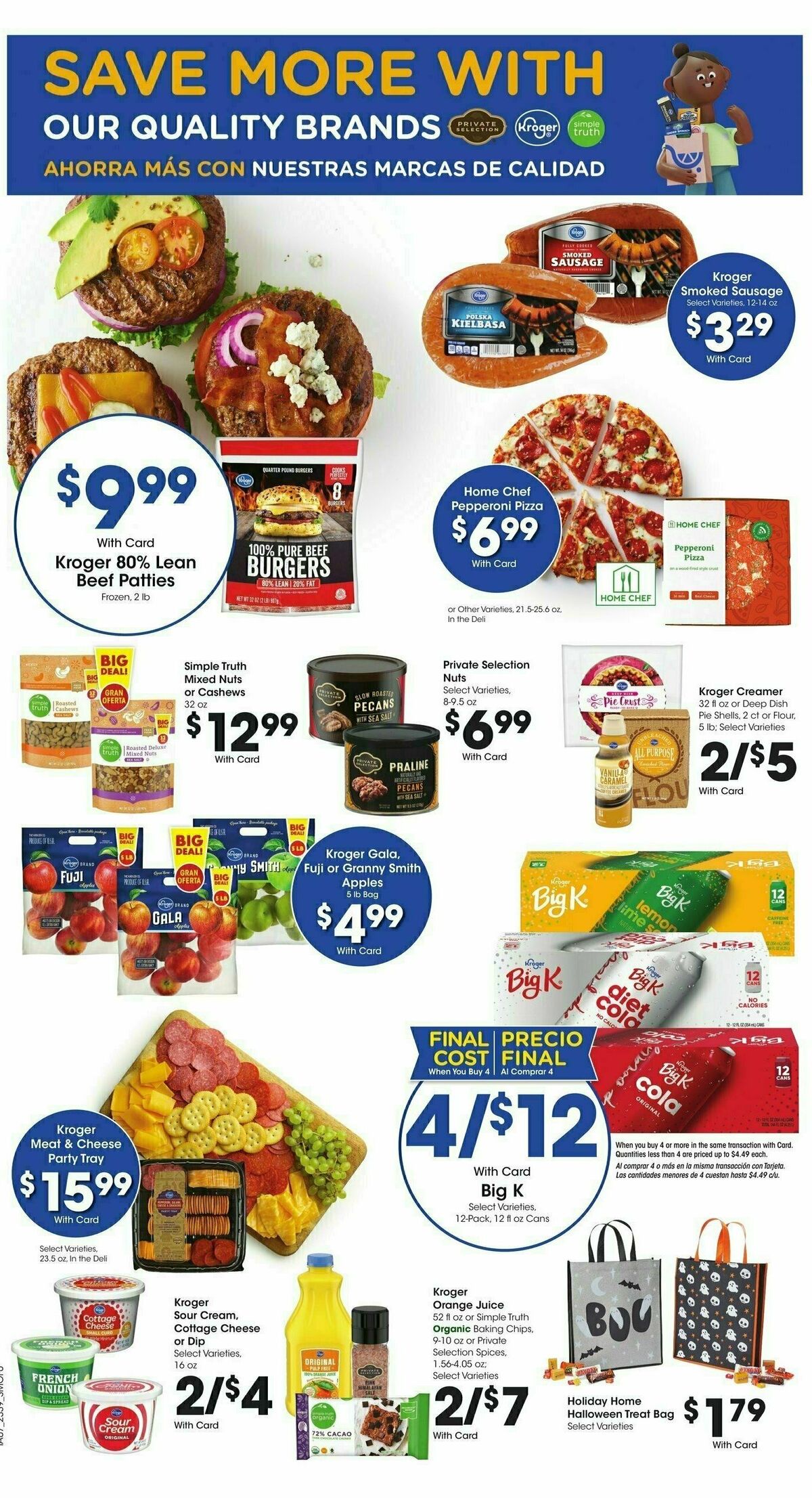 Smith's Weekly Ad from October 25