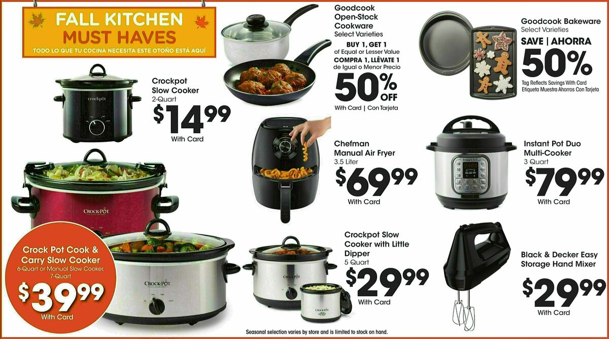 Smith's Weekly Ad from November 1