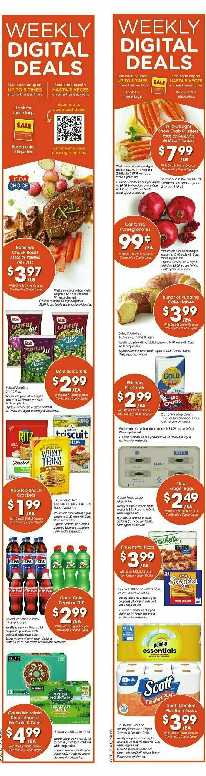 Smith's Weekly Ad from November 1