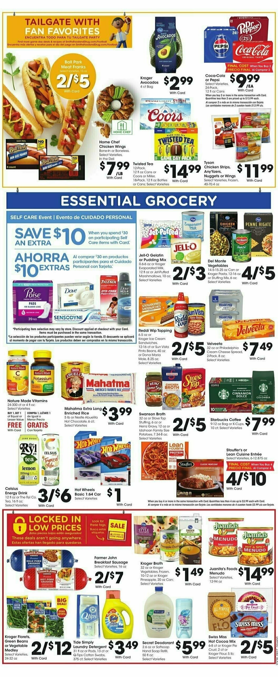 Smith's Weekly Ad from November 1