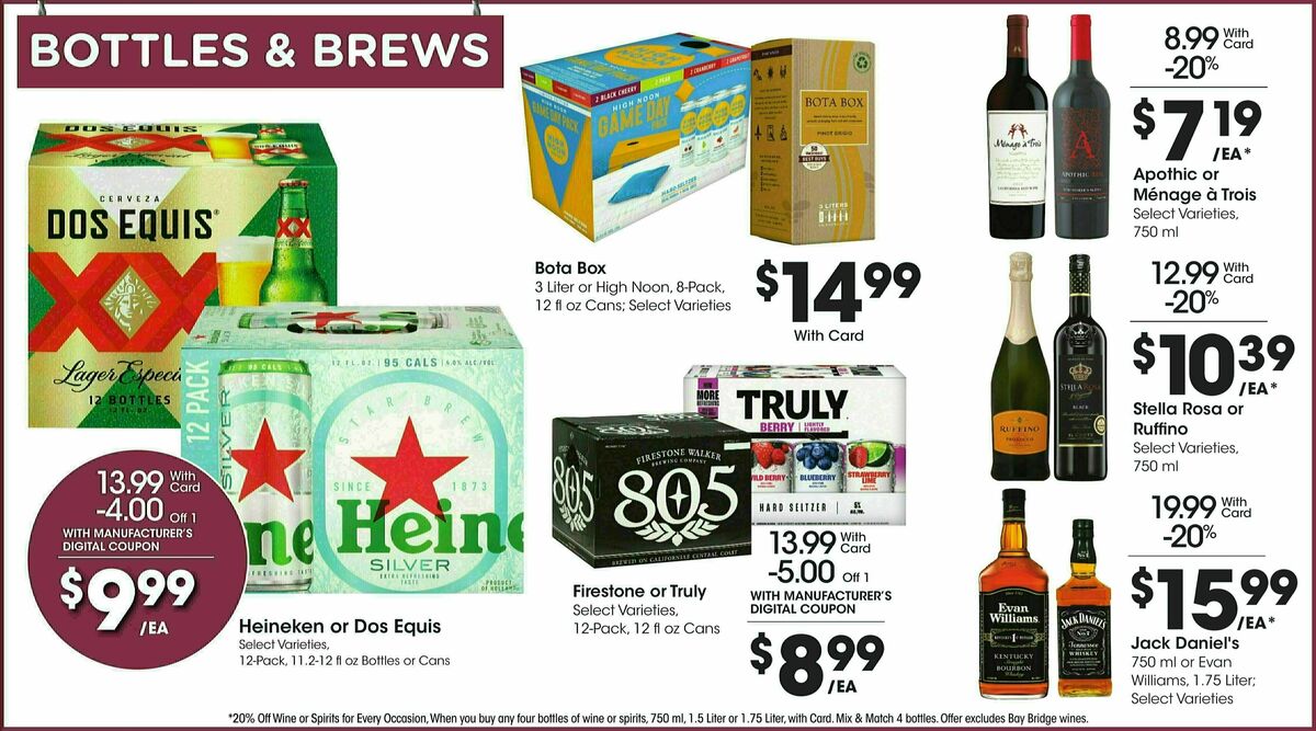 Smith's Weekly Ad from November 8