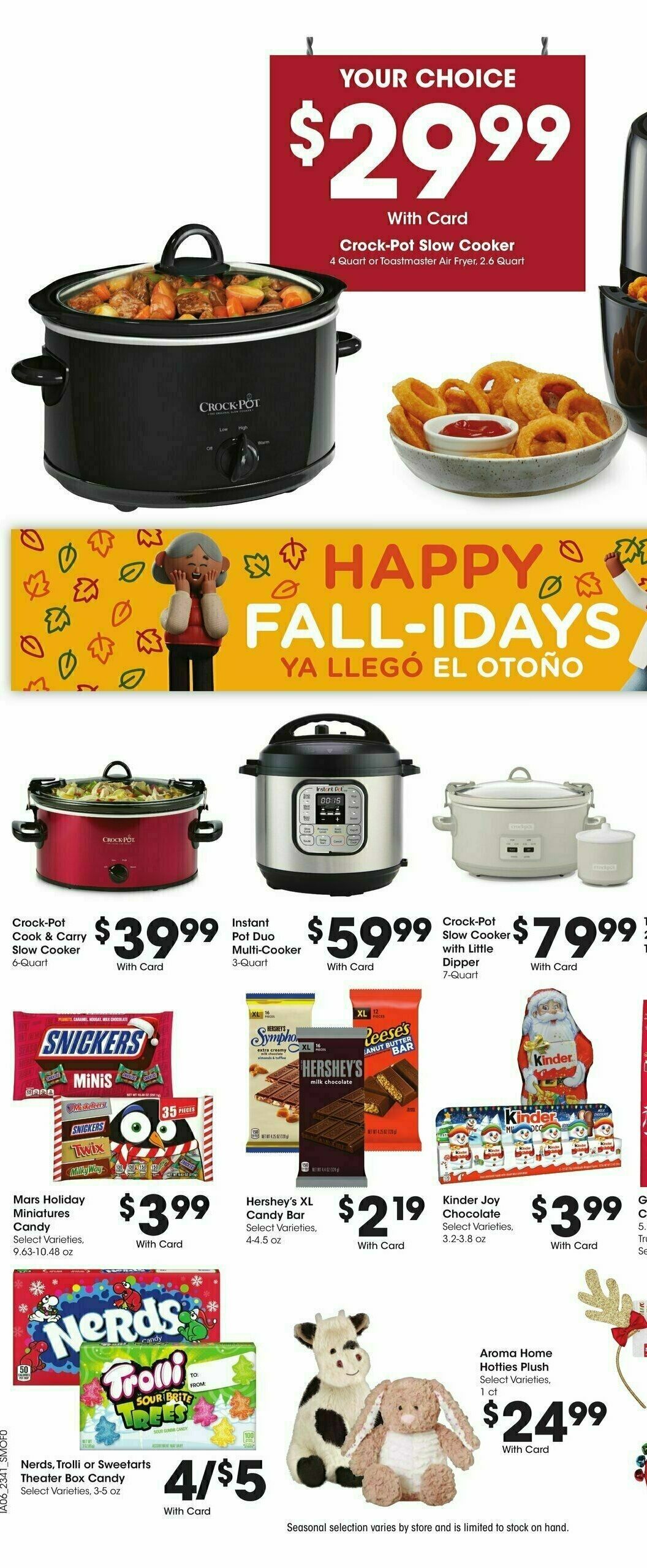 Smith's Weekly Ad from November 8