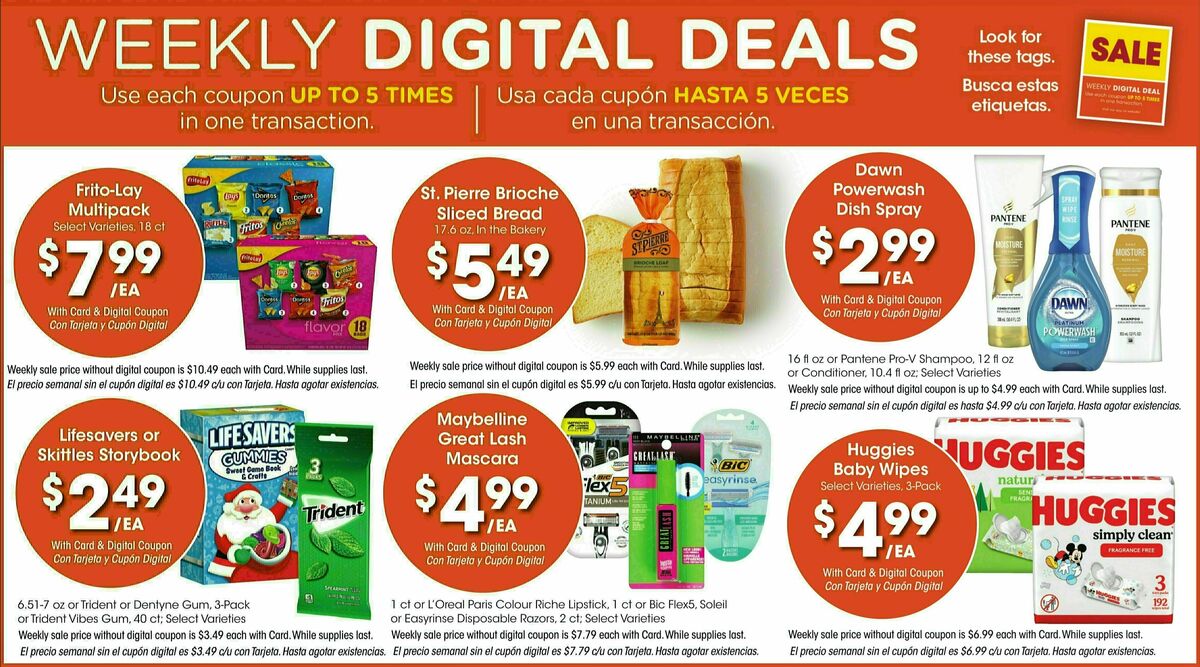 Smith's Weekly Ad from November 8