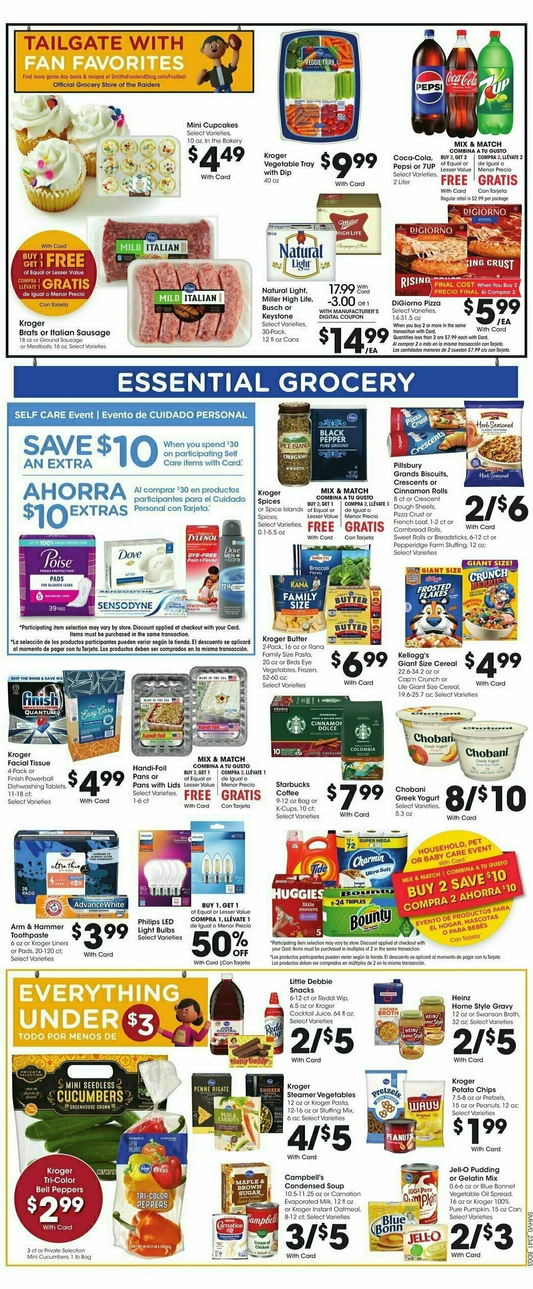 Smith's Weekly Ad from November 8