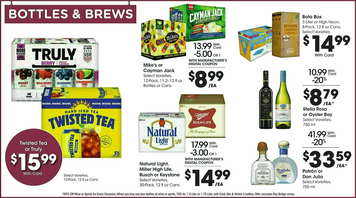 Smith's Weekly Ad from November 15
