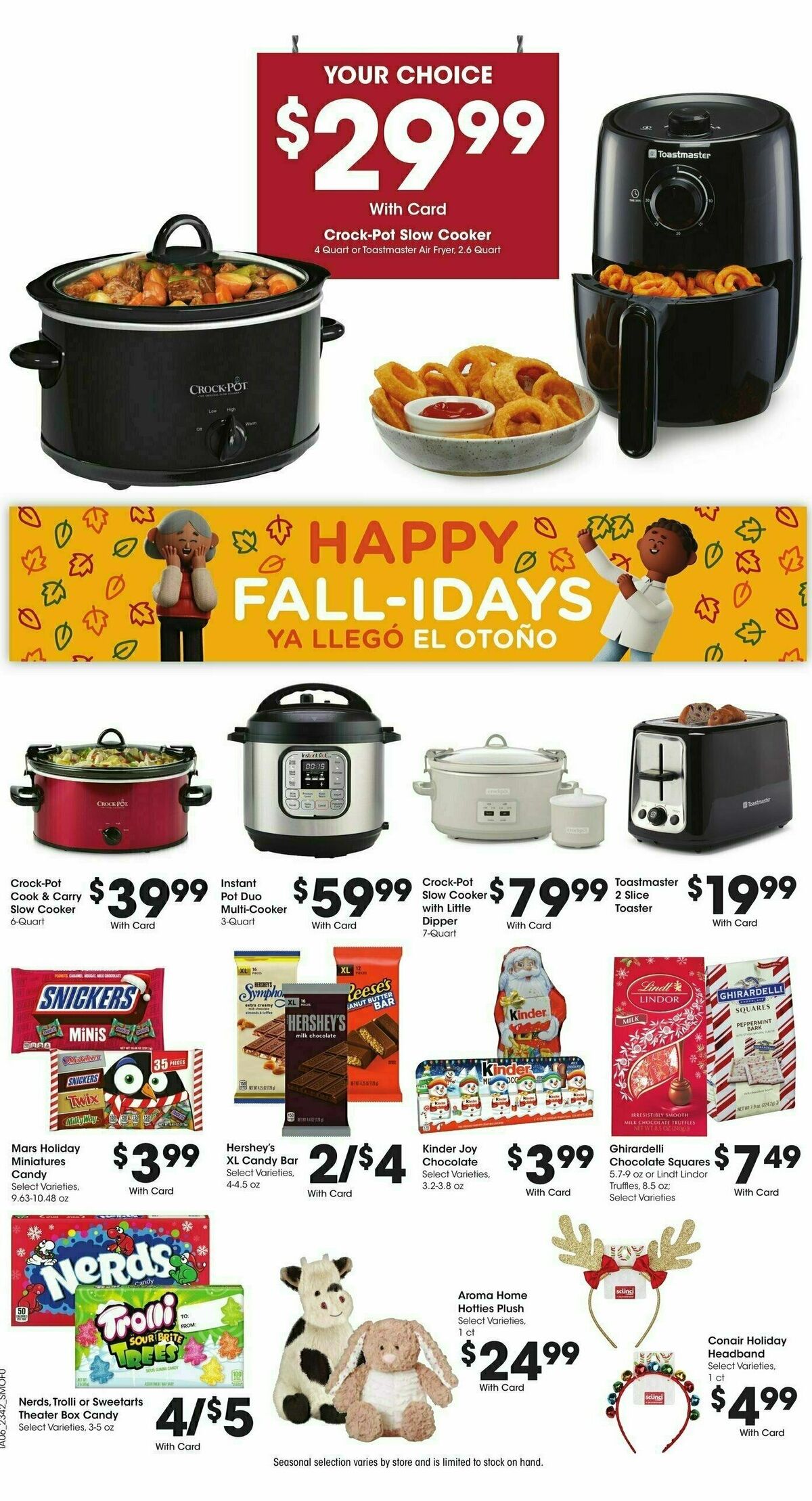 Smith's Weekly Ad from November 15