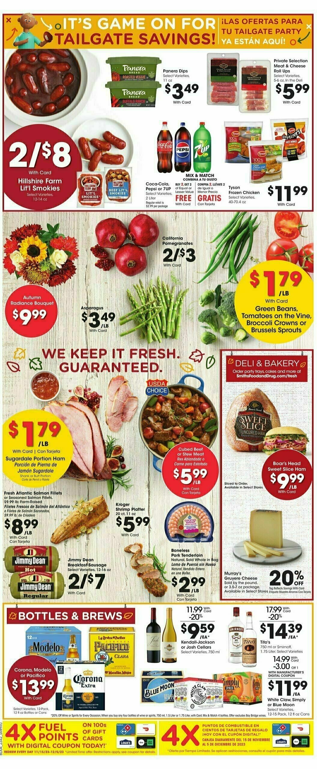 Smith's Weekly Ad from November 15