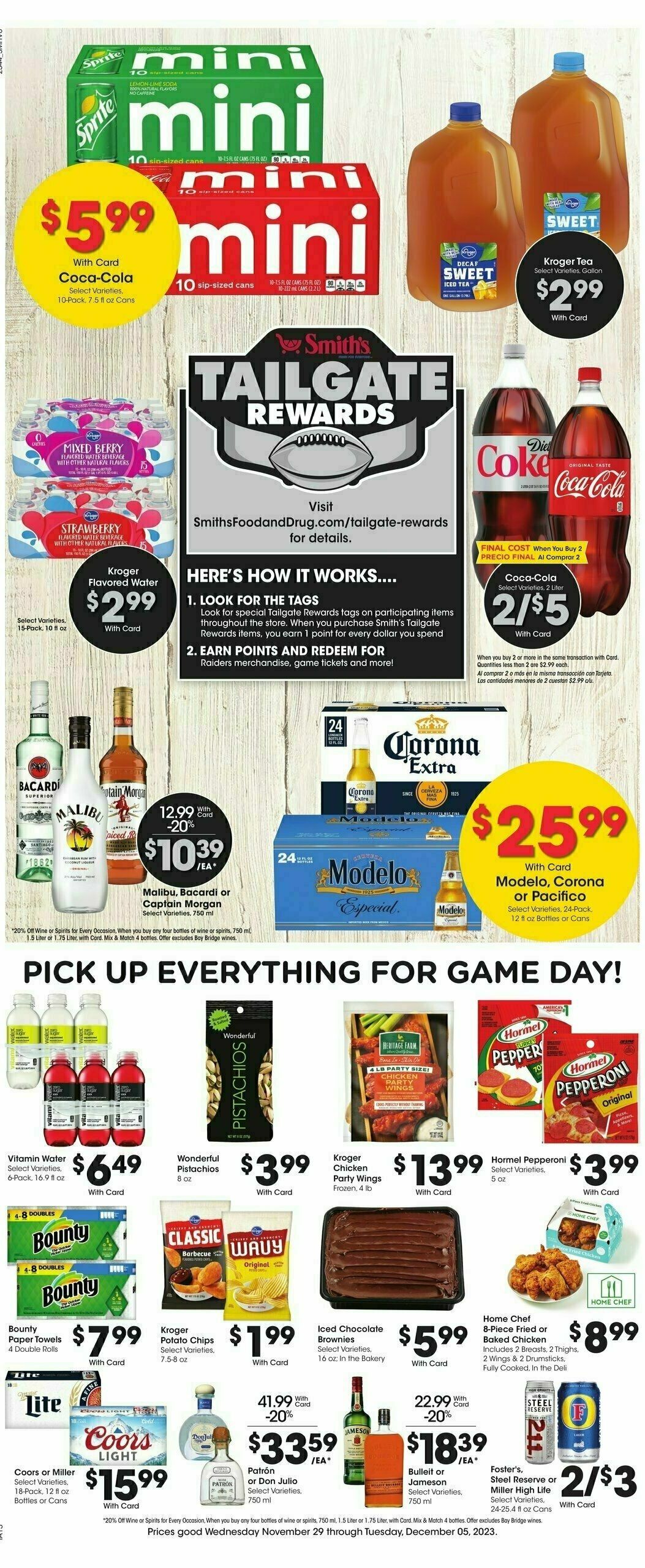 Smith's Weekly Ad from November 29