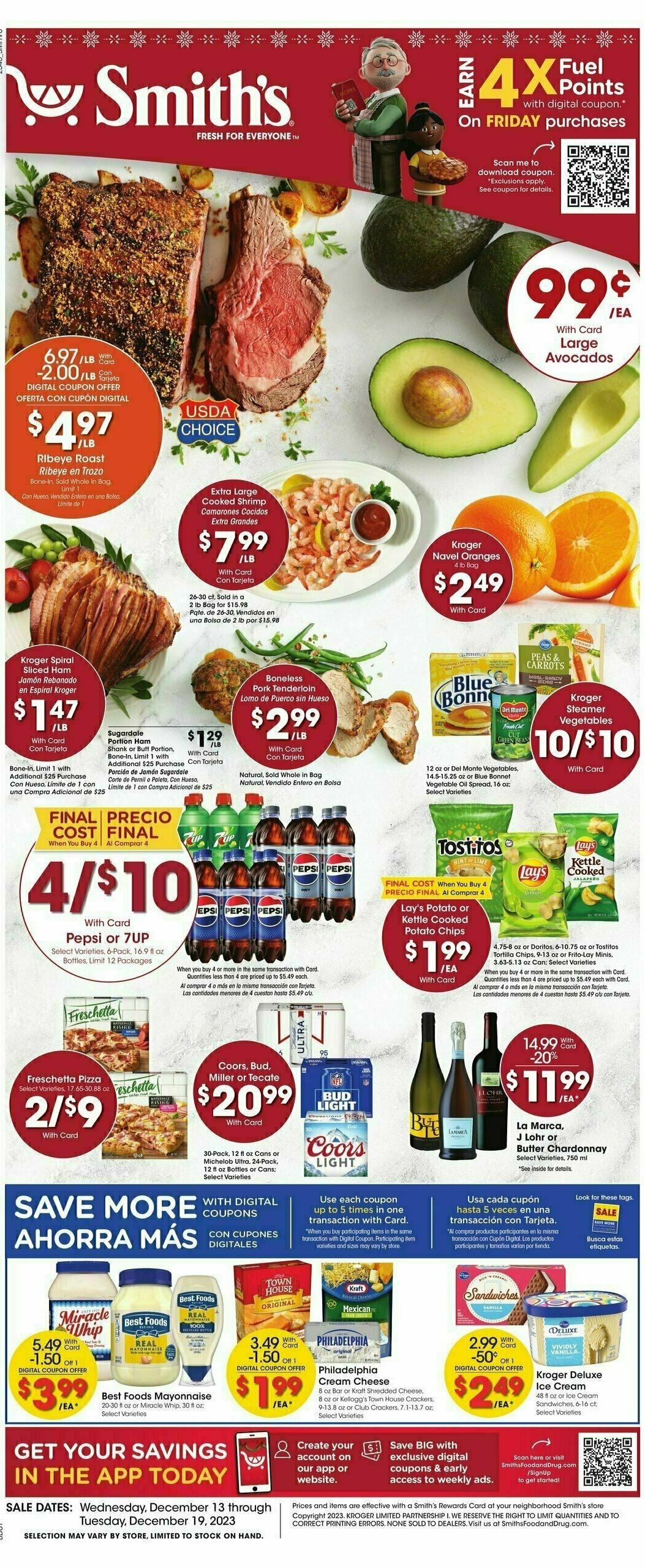 Smith's Weekly Ad from December 13