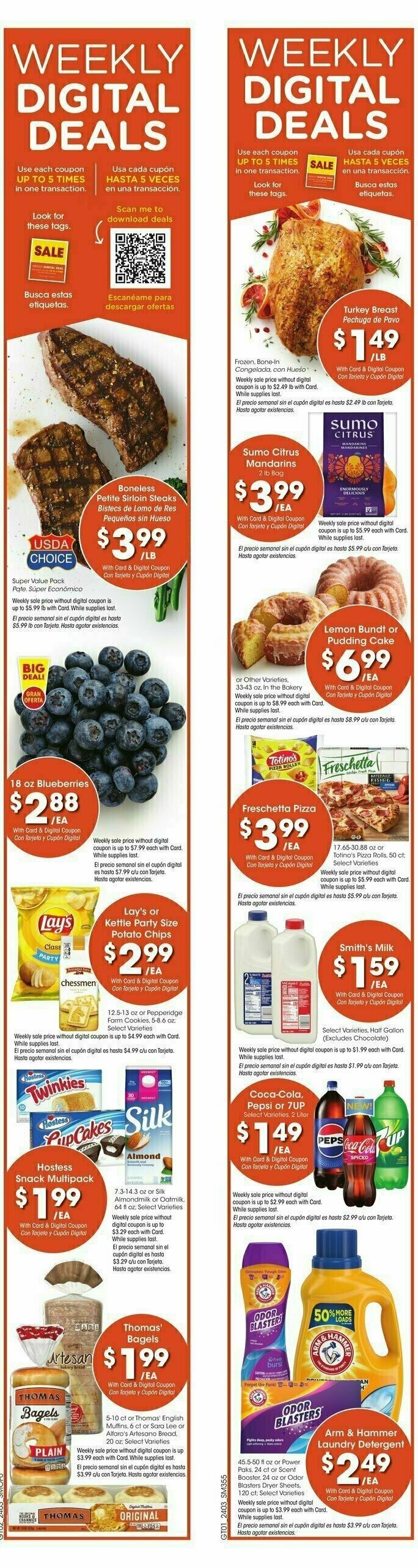 Smith's Weekly Ad from February 21