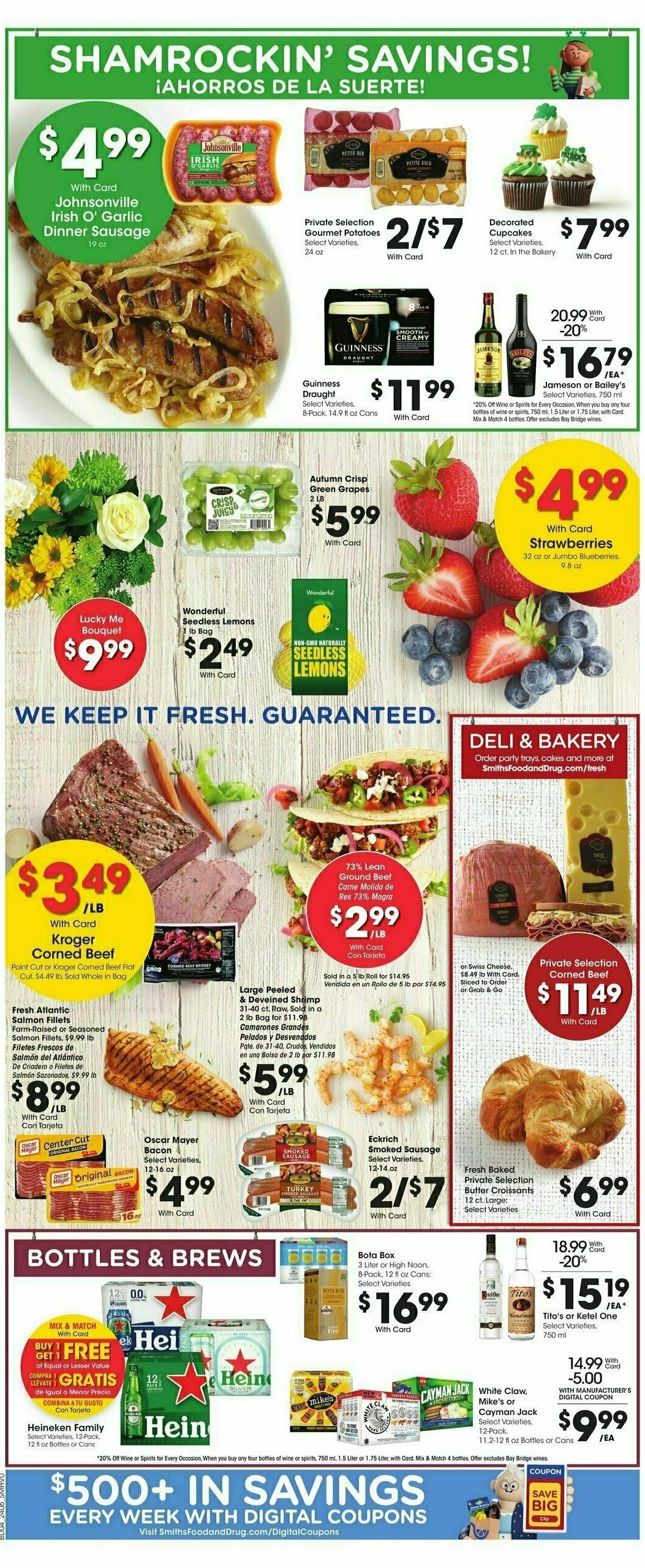 Smith's Weekly Ad from March 13
