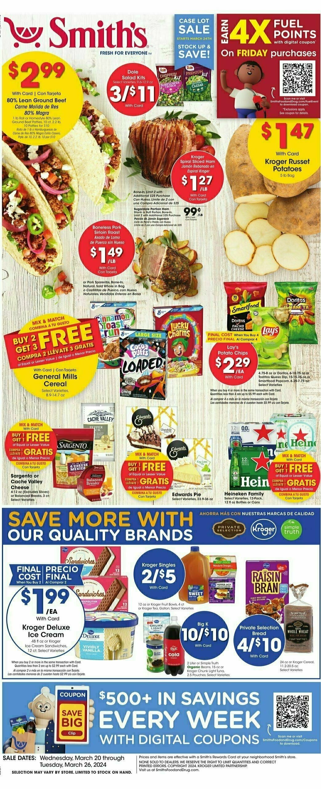 Smith's Weekly Ad from March 20