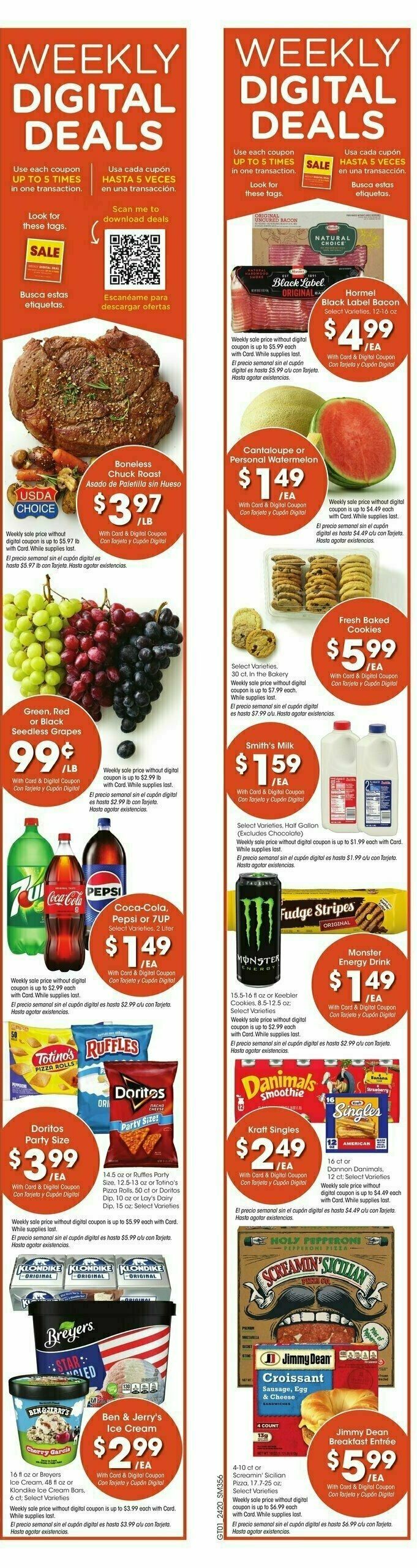 Smith's Weekly Ad from June 19