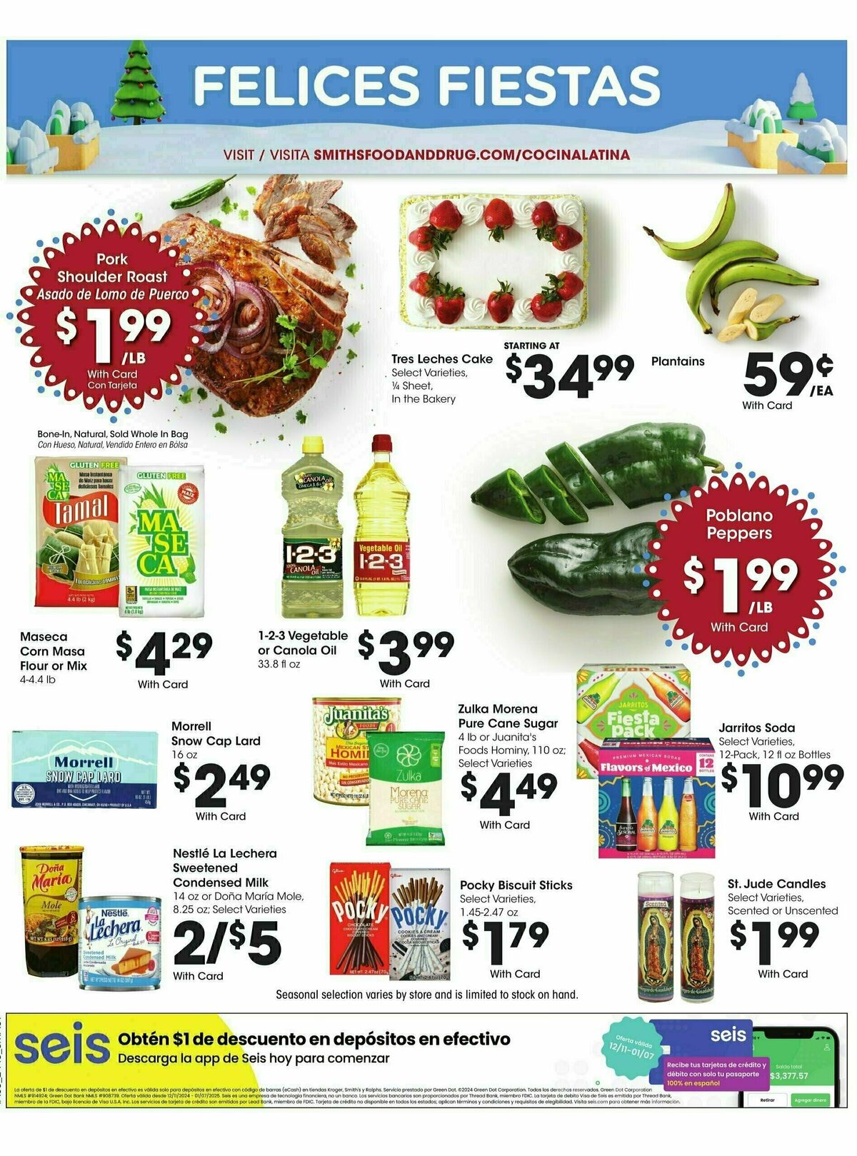 Smith's Weekly Ad from December 11