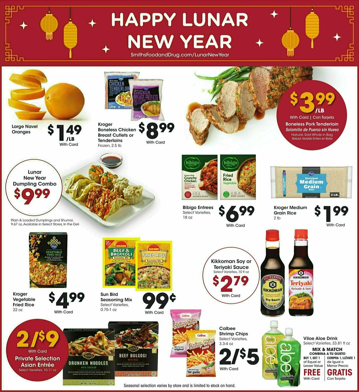 Smith's Weekly Ad from January 22