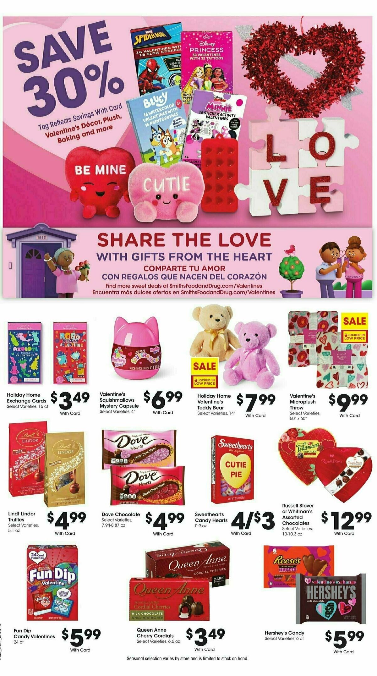 Smith's Weekly Ad from January 22