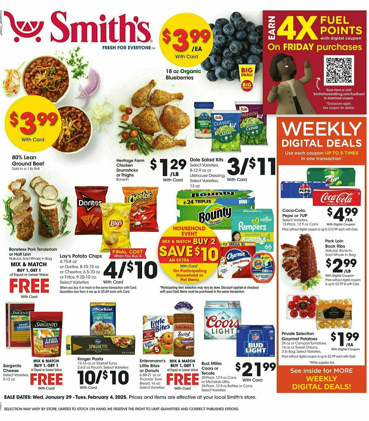 Smith's Weekly Ad from January 29