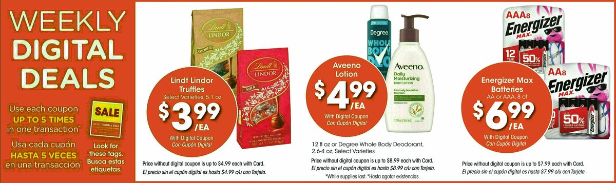 Smith's Weekly Ad from February 12