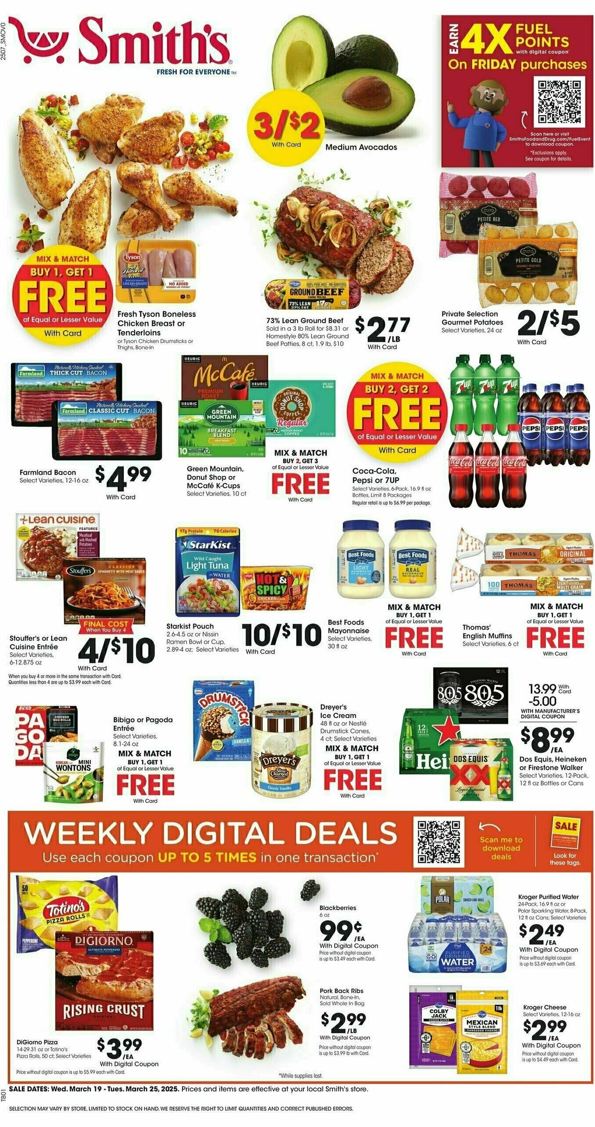 Smith's Weekly Ad from March 19