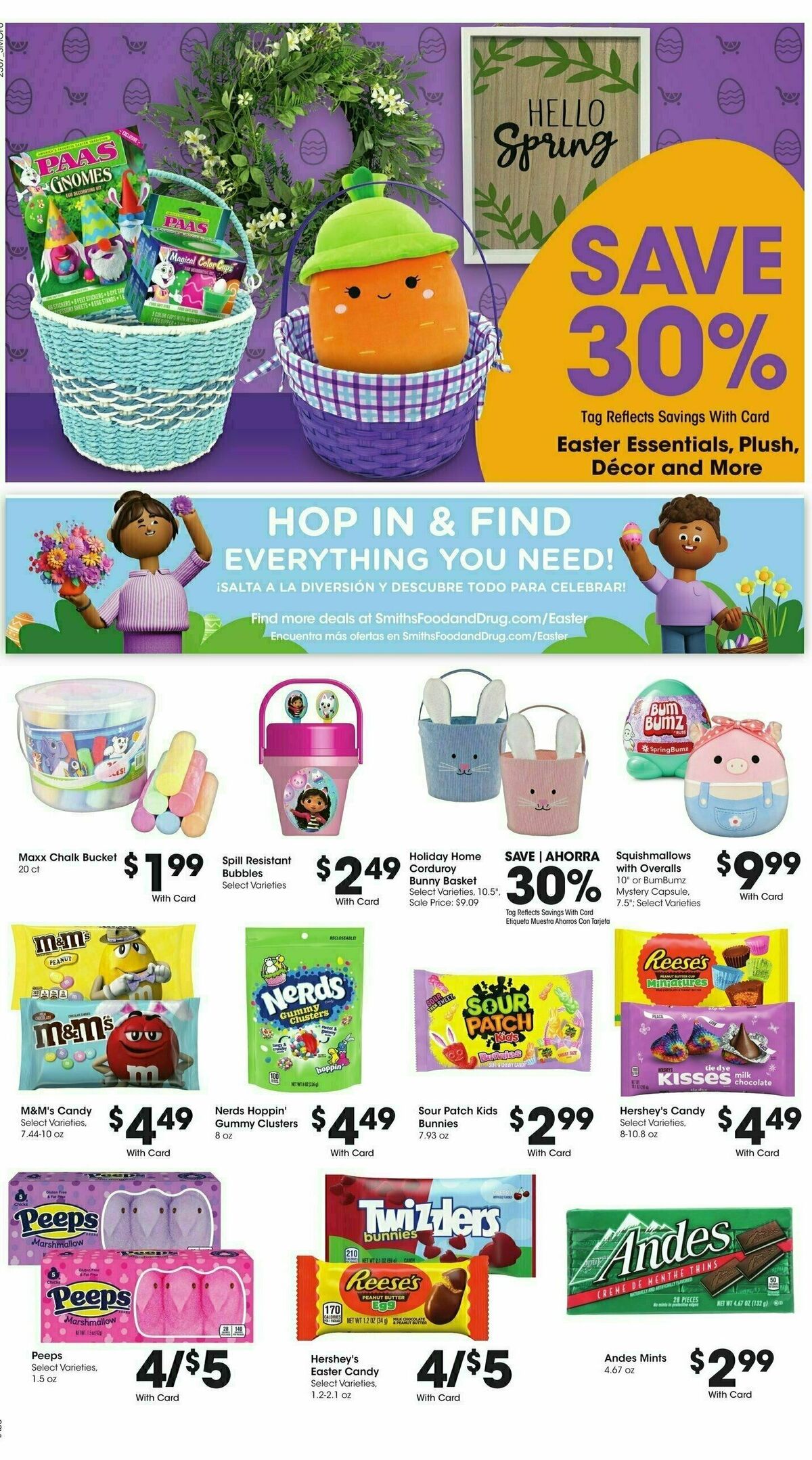 Smith's Weekly Ad from March 19