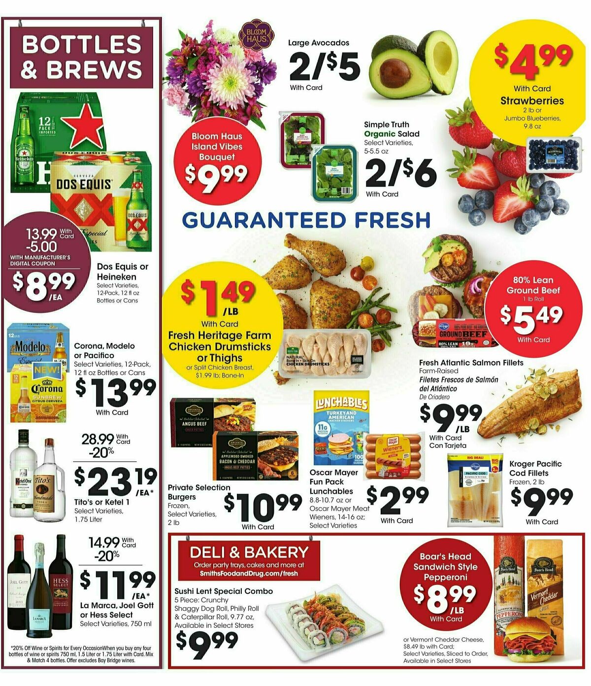 Smith's Weekly Ad from March 26