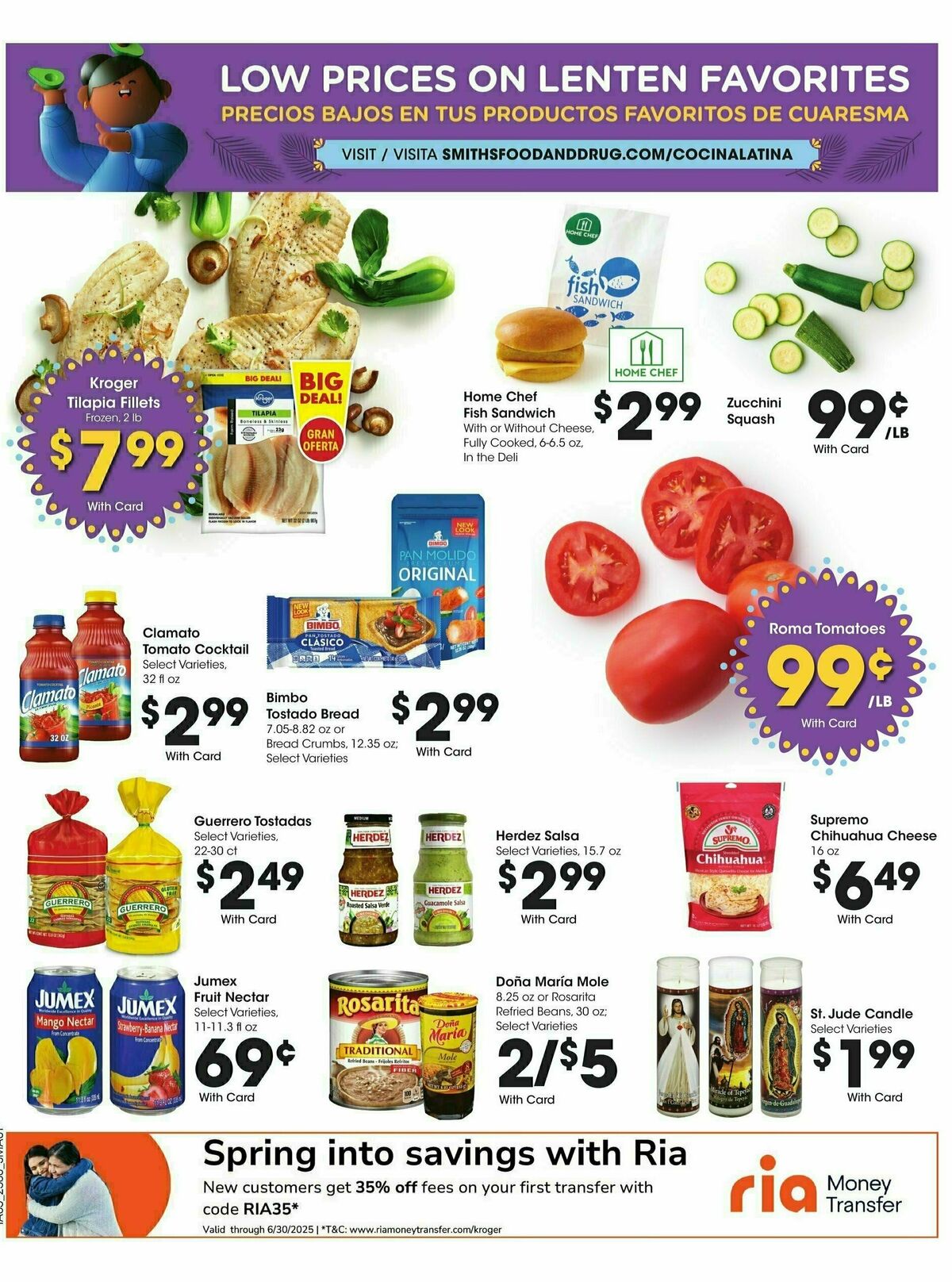 Smith's Weekly Ad from March 26